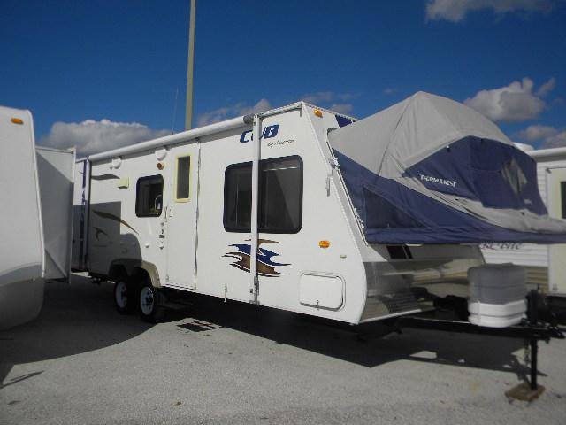 Used 2008 Dutchmen Cub 23BH Hybrid Travel Trailer For Sale